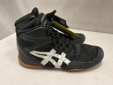 Used Asics Wrestling Shoes Black Junior 03.5 11490-S000268432
