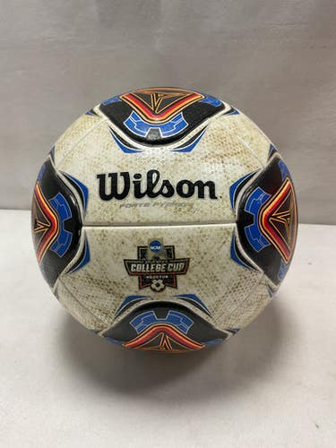 Used Wilson FORTE FYBRID II All Size Soccer Ball White 5 11490-S000268417