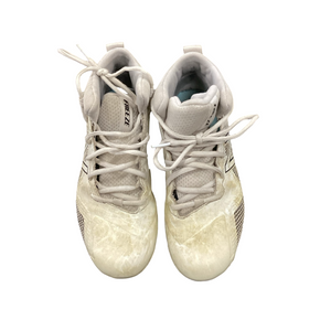 Used New Balance FREEZE LAX Cleats Boys White Junior 05 11613-S000175867