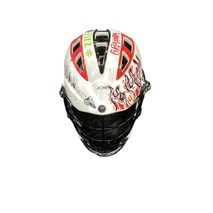 Used Cascade CS Lacrosse Helmet White S/M 11613-S000175866