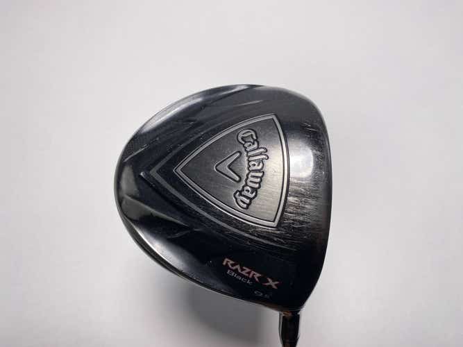 Callaway Razr X Black Driver 9.5* Fujikura Motore F8 60g Regular RH