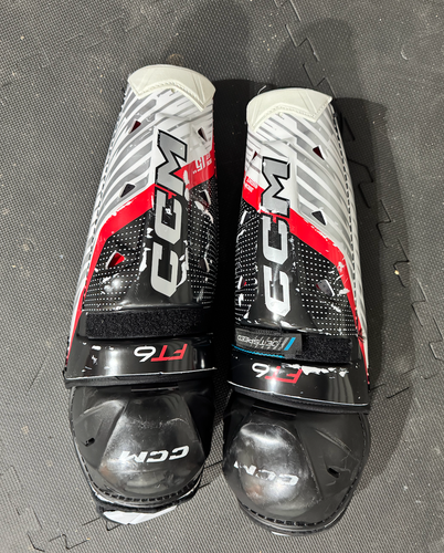 Senior CCM JetSpeed FT6 14" Shin Pads (Used)