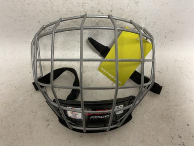 Used CCM Hockey Wire Mask Grey SM 11855-S000198363