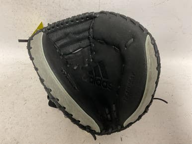 Used Adidas TS3150BGT Baseball Catchers RH Throw Black And Grey 31 1/2" 11855-S000198354