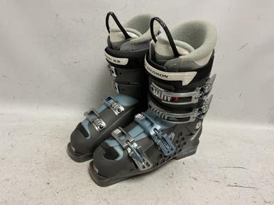 Used Salomon RUSH NO.6 Womens DH Ski Boot Grey 250 MP - M07 - W08 11855-S000198348