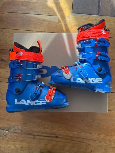 Used Kid's Lange RSJ 65 Ski Boots Mondo 21.5