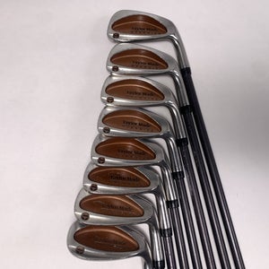 TaylorMade Burner Oversize Iron Set 4-PW+SW Bubble R-80 Plus Regular Graphite RH