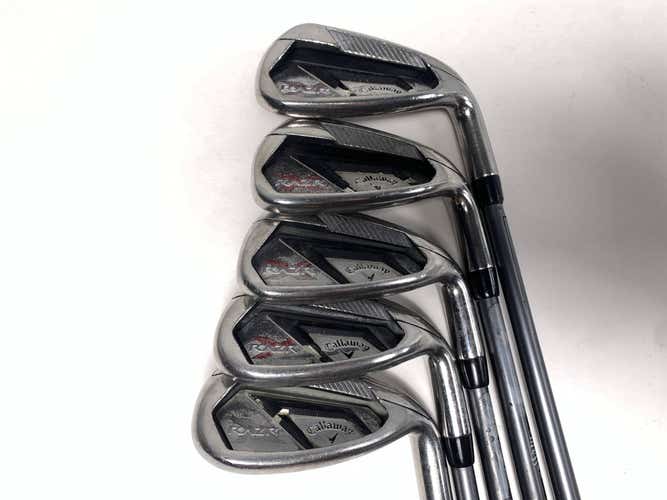Callaway Razr X Iron Set 8-PW+AW+SW 55g Ladies Graphite Womens RH