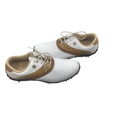 Used Foot Joy Womens Golf Shoes White Senior 9.5 11760-S000086988