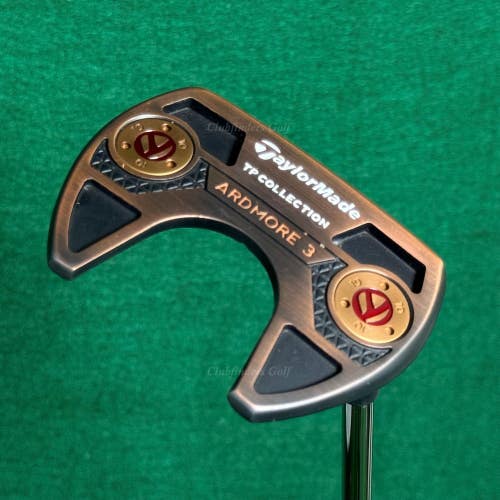 TaylorMade TP Collection Ardmore 3 Black Copper 35" Putter W/Super Stroke & HC