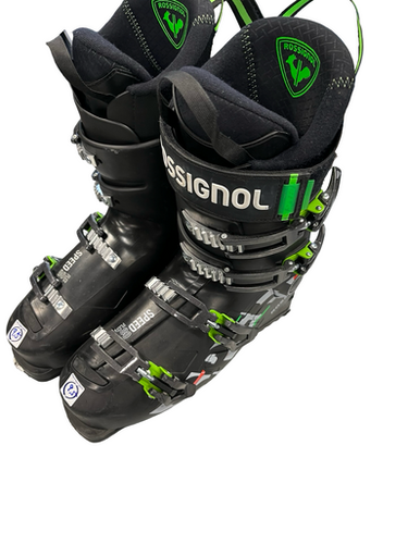 Used Rossignol SPEED 80 Mens DH Ski Boot Black 275 MP - M09.5 - W10.5 11682-S000126453