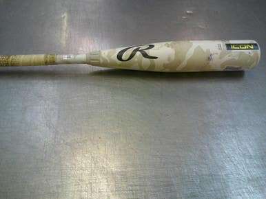 Used Rawlings ICON CARBON BB/SB USSSA 2 3/4 Bat 27" 11339-S000198211