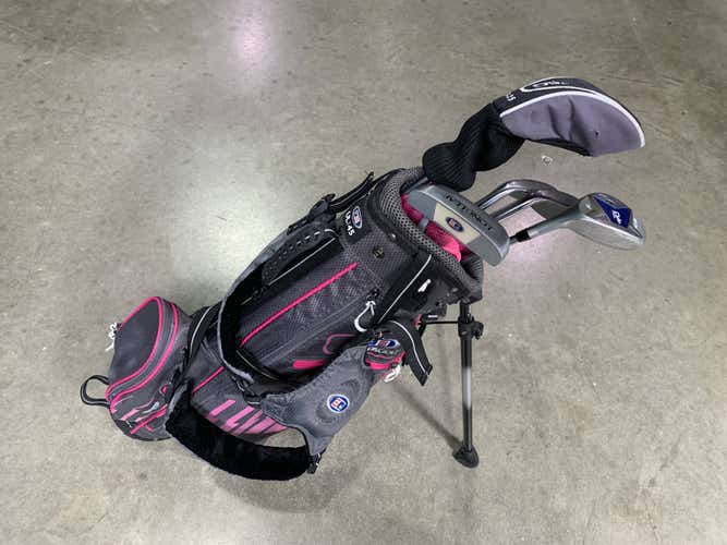 US Kids Ultralight 45" Club Set Driver 5H 7-PW Putter Bag Youth Junior RH