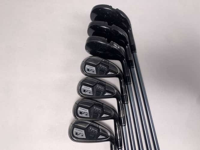 Adams Idea Tech V3 Iron Set 4-GW Bassara 55g Senior Graphite RH NO PW