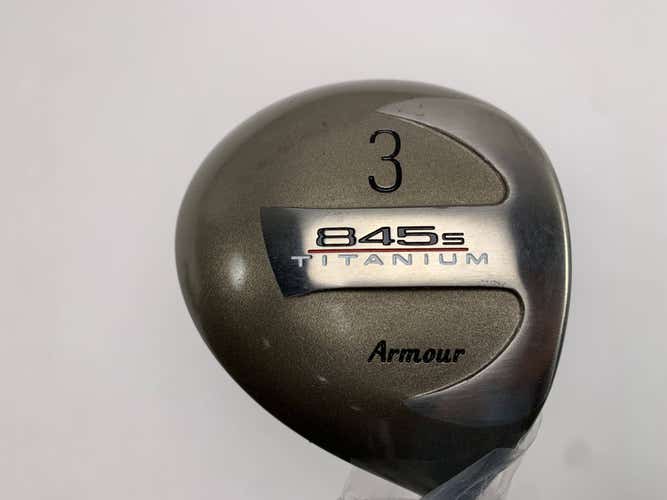 Tommy Armour 845s Titanium 3 Fairway Wood 15* G Force 3.3 Stiff Graphite Mens RH