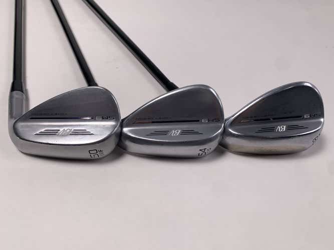 Titleist Vokey SM9 Tour Chrome Wedge Set 50*8 | 54*10 | 58*8 Tensei Reg RH -1''