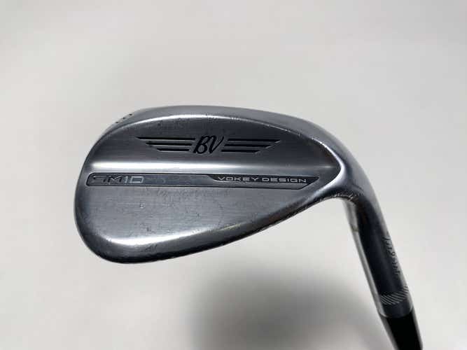Titleist Vokey SM10 Tour Chrome Lob Wedge 58* 12D Precision Rifle 6.5 XStiff RH