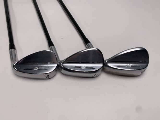 Titleist Vokey SM9 Tour Chrome Wedge Set 48* 10 | 54*10 | 60*8 AM(2) Regular RH