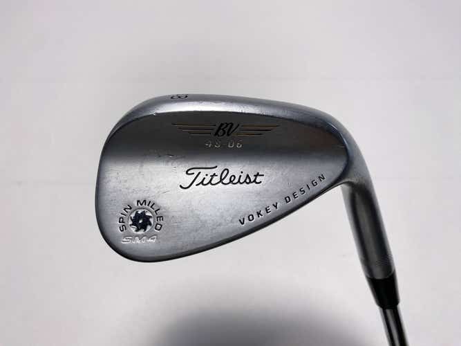 Titleist Vokey Spin Milled SM4 Chrome Gap Wedge GW 48* 6 Bounce Wedge RH