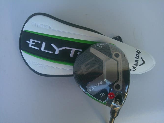 Callaway ELYTE 15* 3-Wood w/ DENALI 60g 6.0 Stiff Flex Shaft