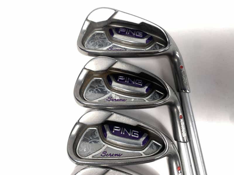 Ping Serene Iron Set 7-PW+SW Red Dot ULT 210 Ladies Graphite
