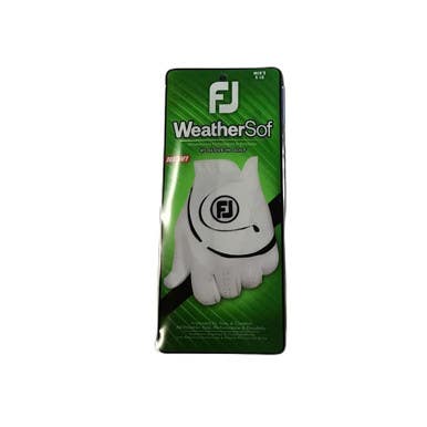 Used Foot Joy WEATHERSOF Mens Golf Glove White XL 11730-S000068916