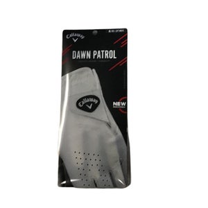 Used Callaway DAWN PATROL Mens Golf Glove White XL 11730-S000068946