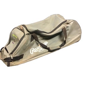 Used Rawlings BB/SB Player Wheeled Bag Grey 11730-S000069113