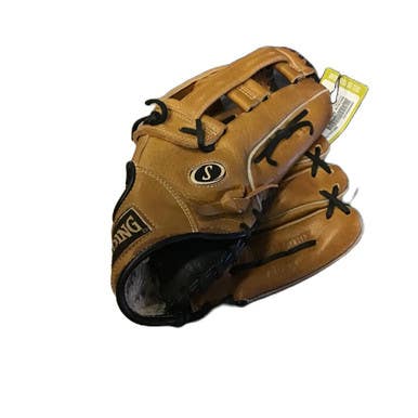 Used Spalding 42086 BB/SB Glove RH Throw Tan 13 1/2" 11730-S000069151