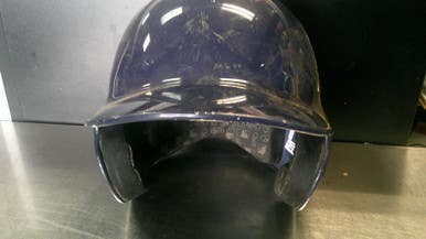 Used Rawlings HELMET Batting Helmet No Mask Navy Blue MD 11868-S000067178