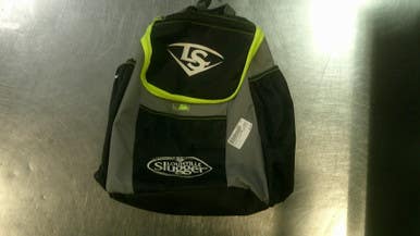 Used Louisville Slugger BATPACK BB/SB Player Backpack Black 11868-S000067216