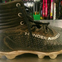 Used Under Armour Adult FB Cleats Black Senior 8.5 11868-S000067208