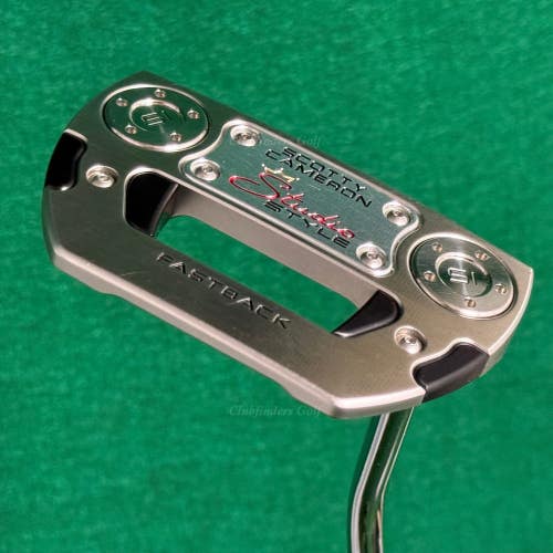 Scotty Cameron Studio Style '25 Fastback 35.5" Putter w/ Super Stroke & HC