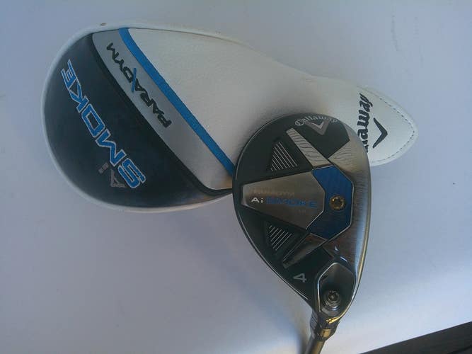 Callaway Paradym Ai Smoke 21* 4-Hybrid w/ CYPHER 5.5 Regular Flex Shaft
