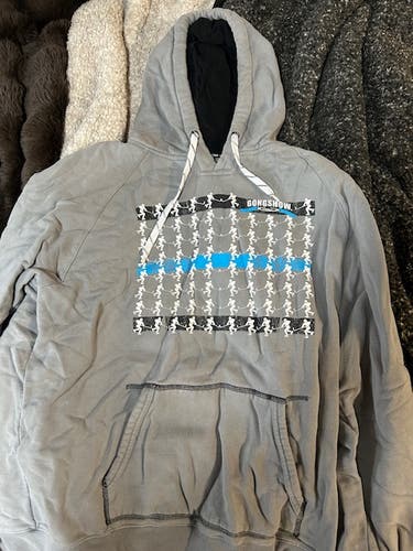 Gongshow Hockey Grey Men's Hoodie XL Sweater