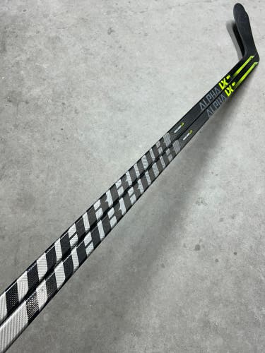 2 PACK - 95 Flex P28M Senior Warrior Alpha LX2 Left Hand Hockey Stick Pro Stock (New)