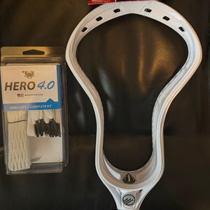 MAVERIK TACTIK 3 Lacrosse Head with HERO 4.0 complete mesh kit valued at $34.99!!