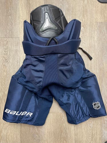 Pro stock Small Bauer Nexus Pro NHL Hockey Pants Navy
