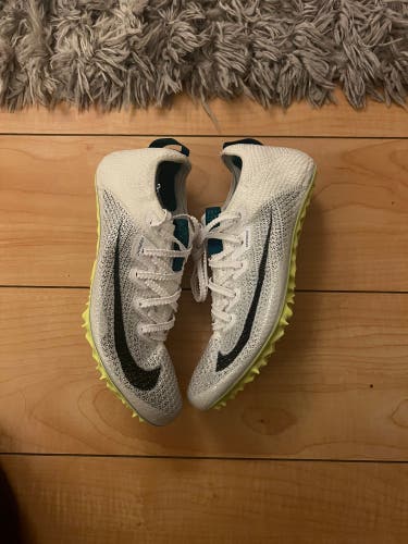 Nike Zoom Superfly Elite 2 Track  Spikes Sprint White Men Size 4.5 Women Size 6