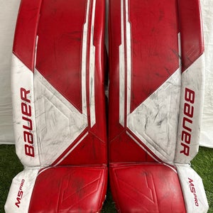Bauer Supreme M5 Pro Goalie Leg Pads | INT Small 30+" (Used)