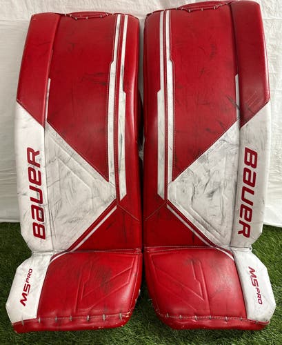 Bauer Supreme M5 Pro Goalie Leg Pads | INT Small 30+" (Used)