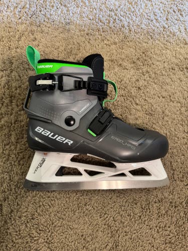 2022 Bauer Konekt HF2 Hockey Goalie Skates Regular Width 6 (Used)
