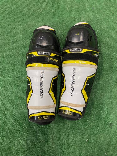 Junior Bauer Supreme 2S Pro Shin Pads 12" (Used)