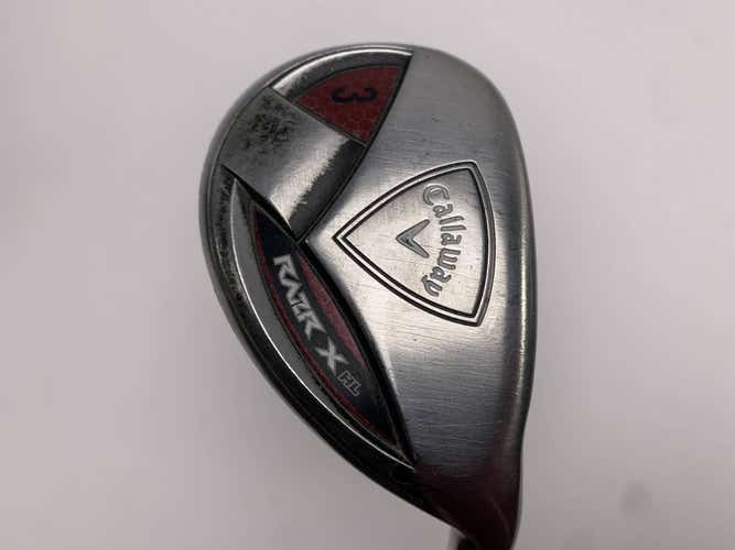 Callaway Razr X HL 3 Hybrid 21* 50g Ladies Graphite Womens RH