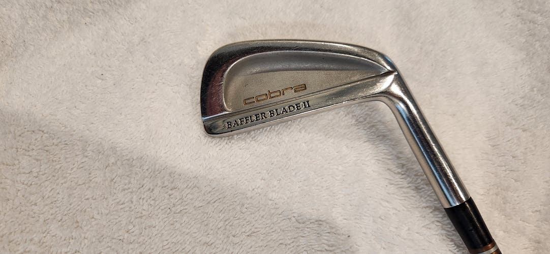 Men's Cobra Baffler Blade II 3 Iron RH; Steel Shaft
