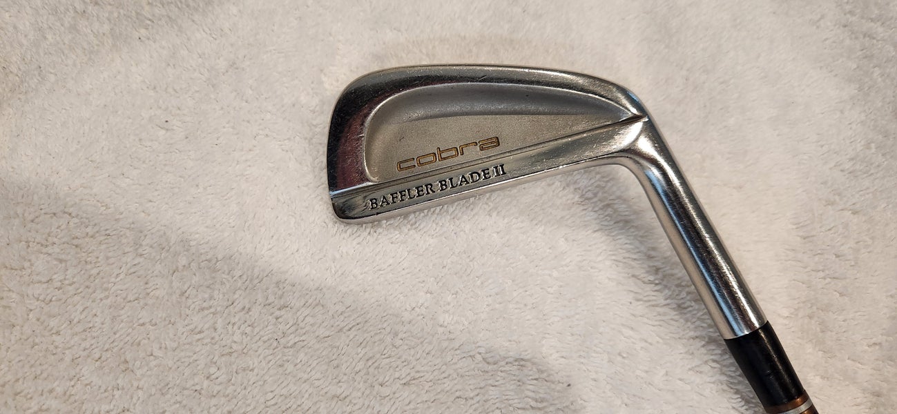 Men's Cobra Baffler Blade II 3 Iron RH; Steel Shaft
