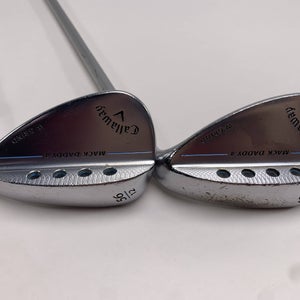 Callaway Mack Daddy 4 Chrome Wedge Set 56* 12 | 60* 12 50g Ladies RH