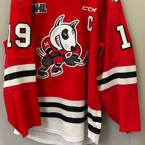 Niagara IceDogs, 54, Gavin Bryant, CCM game worn 2023-24 season