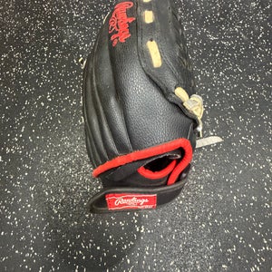 Used Rawlings PL120SB BB/SB Glove RH Throw Black 12" 11849-S000036132