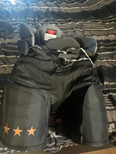 Senior Medium Bauer Vapor Pro Hockey Pants Pro Stock (Used) Washington capitals retro